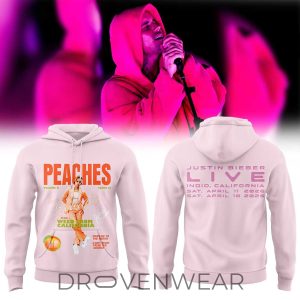 Justin Bieber Coachella 2026 Collection Hoodie V4 by Drovenwear.com
