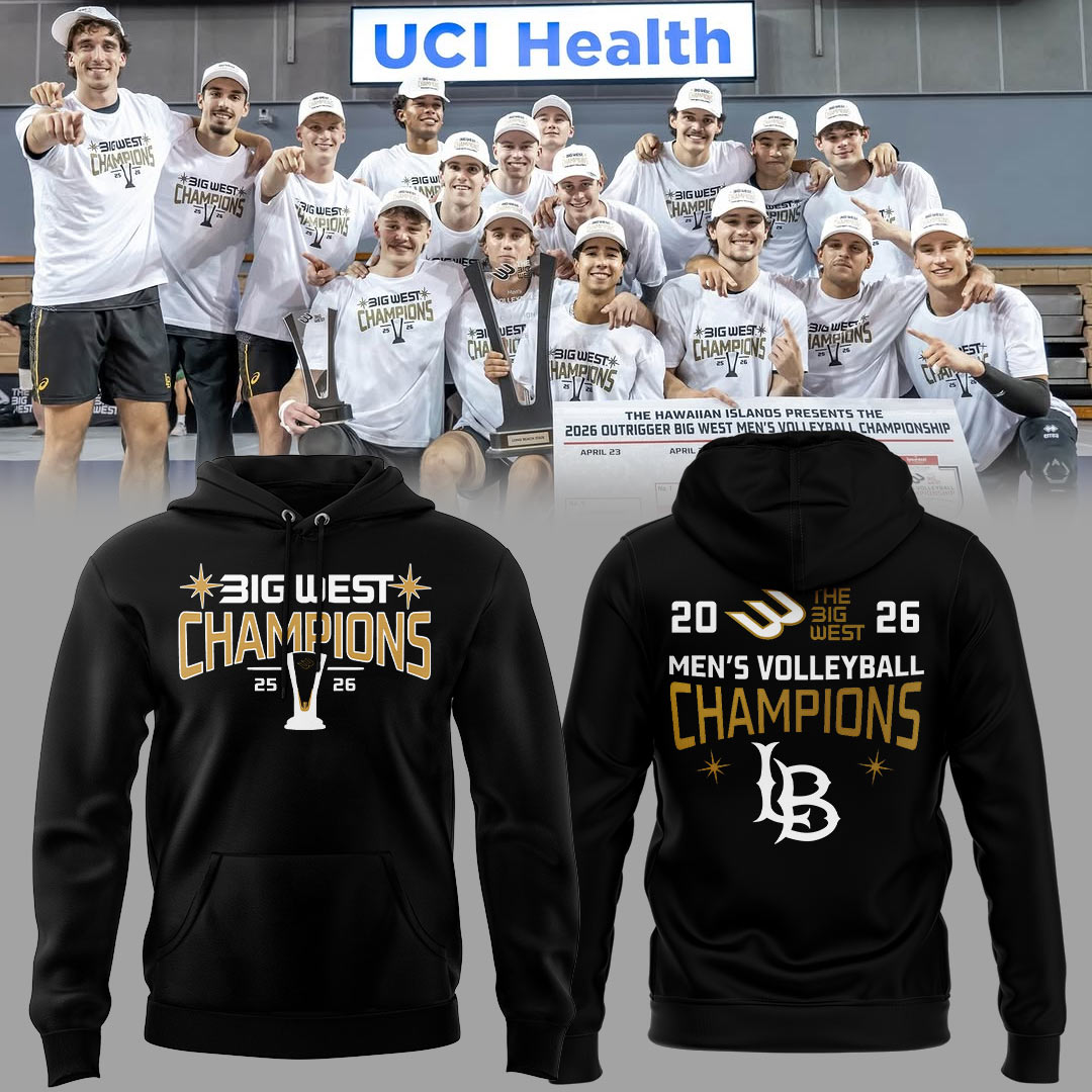 Limited Edition 2026 Big West Menβs Volleyball Champions ππ Hoodie V2 Limited Edition 2026 Big West Menβs Volleyball Champions ππ Hoodie V2