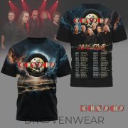 Kansas Band 2026 Tour Concert Graphic Tee