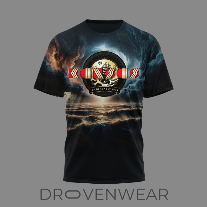 Kansas Band 2026 Tour Concert Graphic Tee - Image 3