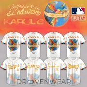 Karol G x Baseball - Nos Vamos de Tour White Jersey (All Team)