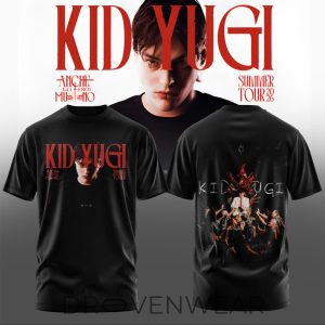 Kid Yugi Summer Tour 2026 Limited Tshirt by Drovenwear.com