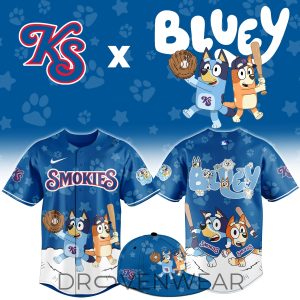 Knoxville Smokies Bluey Night Game Limited Jersey by Drovenwear.com
