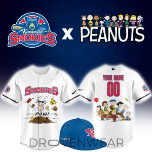Knoxville Smokies Peanuts Night 2026 Limited Jersey by Drovenwear.com