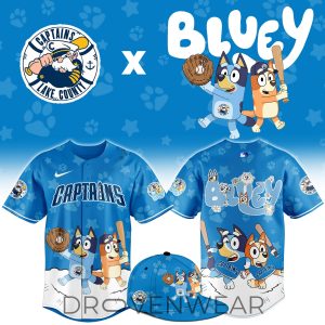 Lake County Captains Bluey Night Game Limited Jersey by Drovenwear.com