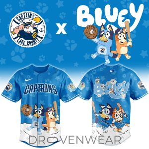 Lake County Captains Bluey Night Game Limited Jersey by Drovenwear.com