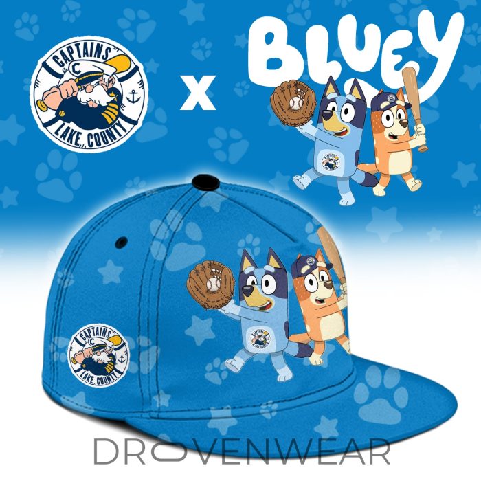Lake County Captains Bluey Night Game Limited Jersey - Image 3