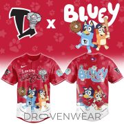 Lansing Lugnuts Bluey Night Game Limited Jersey - Image 2