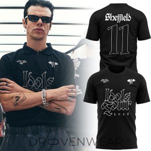 Limited Edition 11 Idols Tour 2026 Tshirt by Drovenwear.com