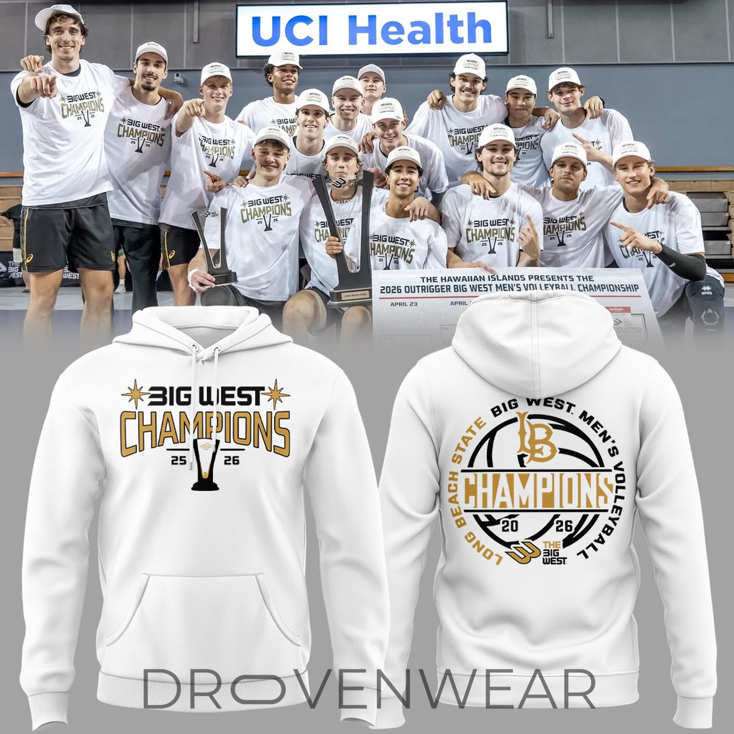 Limited Edition 2026 Big West Menβs Volleyball Champions ππ Hoodie Limited Edition 2026 Big West Menβs Volleyball Champions ππ Hoodie