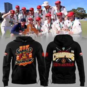 Limited Edition 2026 Sheffield Shield Champions Hoodie by Drovenwear.com