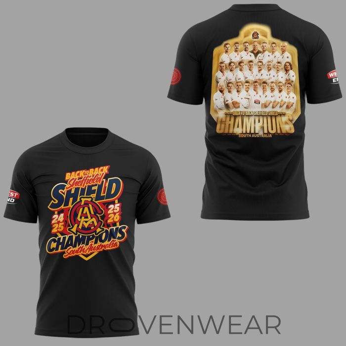 Limited Edition 2026 Sheffield Shield Champions 🏏🏆 Shirt Ver2 - Image 2