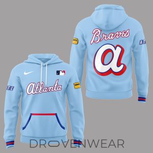 Limited Edition Atlanta Braves City Connect Hoodie by Drovenwear.com