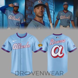 Limited Edition Atlanta Braves City Connect Jersey by Drovenwear.com
