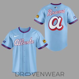 Limited Edition Atlanta Braves City Connect Jersey by Drovenwear.com