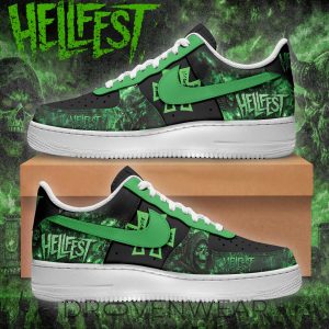 Limited Edition Hellfest Tour 2026 AF1 Sneakers by Drovenwear.com