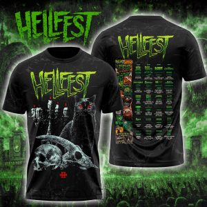 Limited Edition Hellfest Tour 2026 Shirt Ver2 by Drovenwear.com
