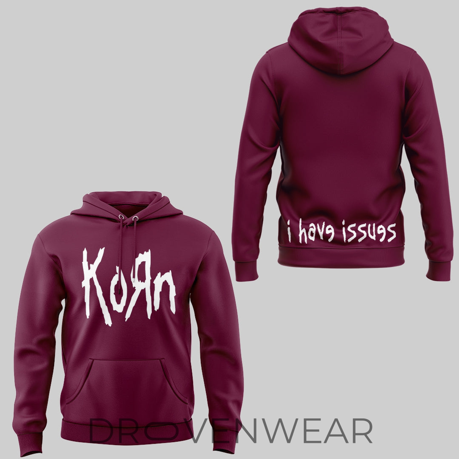 Limited Edition KORN I Have Issues Hoodie Limited Edition KORN I Have Issues Hoodie