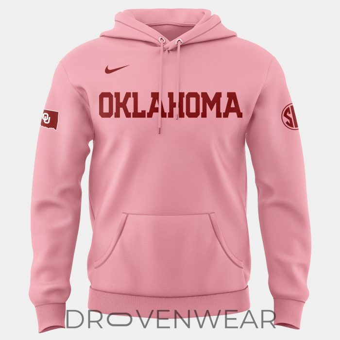 Limited edition Hoodie Pink for fans Oklahoma Sooners softball! - Image 2