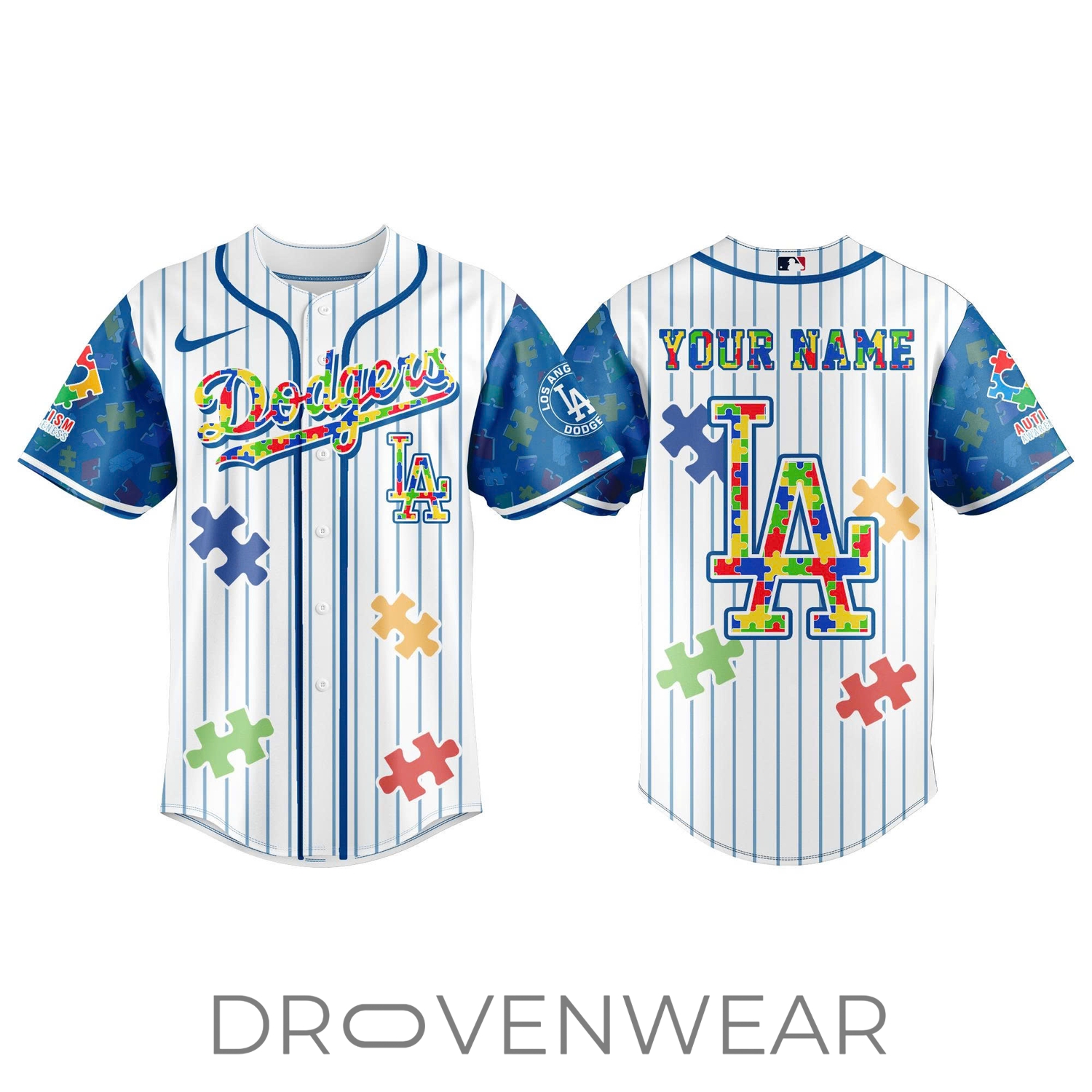 Los Angeles Dodgers Autism Awareness 2026 Limited Edition Jersey | Jogger | Cap Los Angeles Dodgers Autism Awareness 2026 Limited Edition Jersey | Jogger | Cap