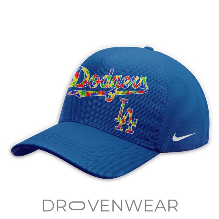 Los Angeles Dodgers Autism Awareness 2026 Limited Edition Jersey | Jogger | Cap - Image 4