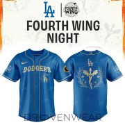 Los Angeles Dodgers Baseball Fourth Wings Night Limited Edition Jersey - Image 4