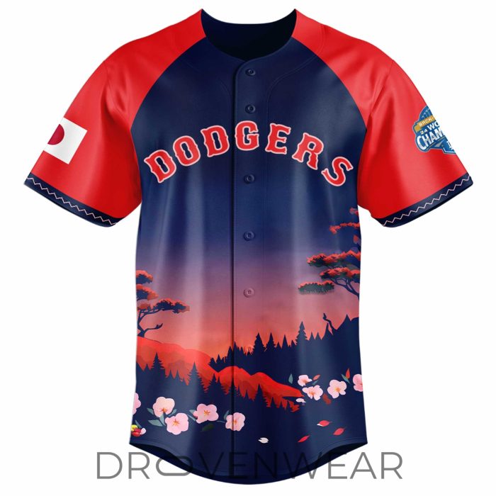 Los Angeles Dodgers Japanese Heritage Night Jersey Limited Edition - Image 2