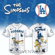 Los Angeles Dodgers The Simpsons 2026 Limited Edition Jersey x Jogger x Cap