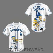 Los Angeles Dodgers The Simpsons 2026 Limited Edition Jersey x Jogger x Cap - Image 2