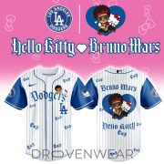 Los Angeles Dodgers x BRUNO MARS x HELLO KITTY Blue Jersey | Jogger | Cap