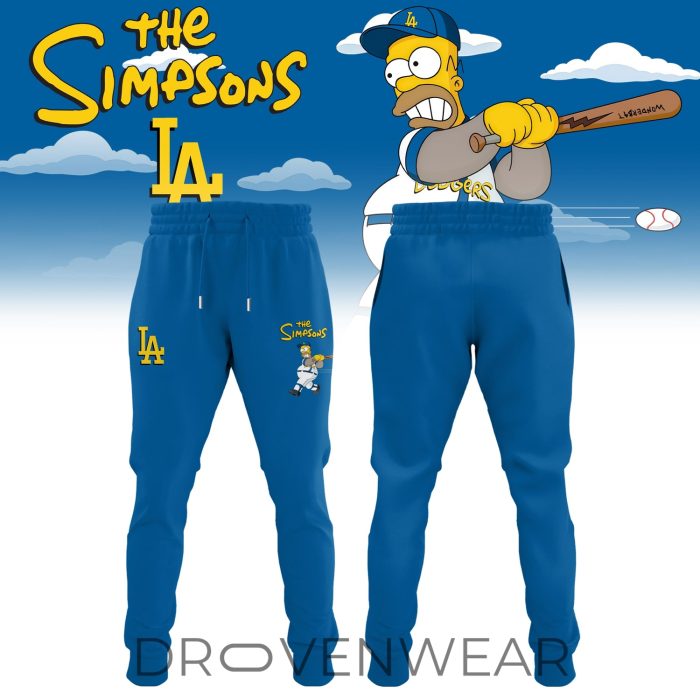 Los Angeles Dodgers x The Simpsons 2026 Limited Edition Jersey - Image 2