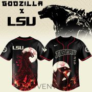 Louisiana State Tigers Special Godzilla Minus Zero Limited Edition Jersey