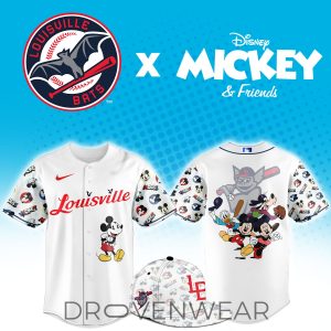 Louisville Bats Mickey Mouse Night Limited Jersey by Drovenwear.com