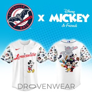 Louisville Bats Mickey Mouse Night Limited Jersey by Drovenwear.com