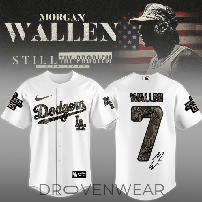MLB ALL TEAM x Morgan Wallen Still Problem Tour Jersey - Image 2
