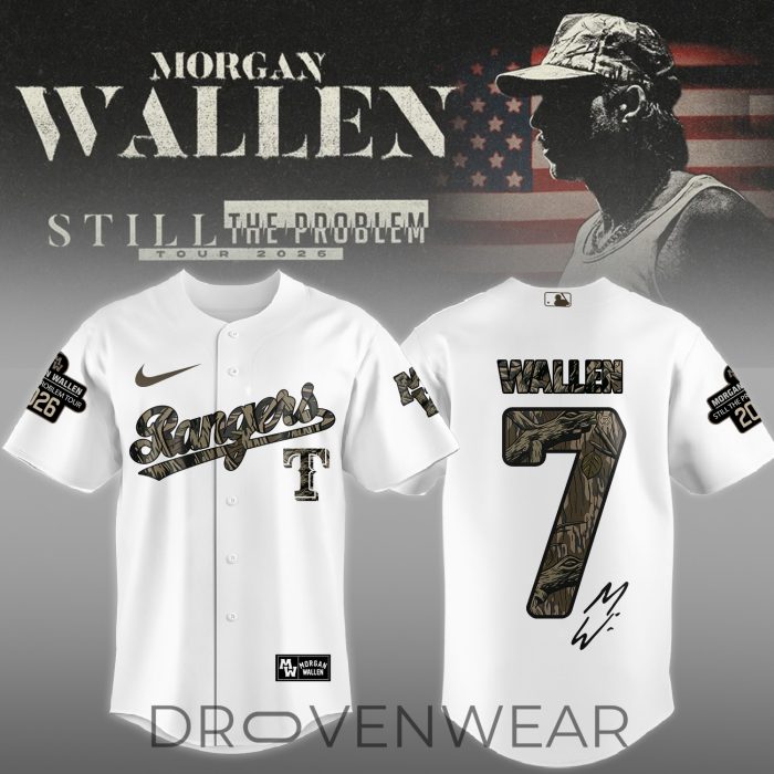 MLB ALL TEAM x Morgan Wallen Still Problem Tour Jersey - Image 4