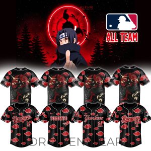 MLB ALL TEAM x Naruto Itachi Limited Jersey by Drovenwear.com