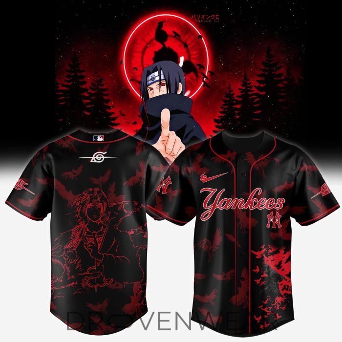 MLB ALL TEAM x Naruto “Itachi” Limited Jersey V2 - Image 3