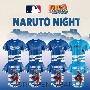 MLB ALL TEAM x Naruto Limited Jersey by Drovenwear.com