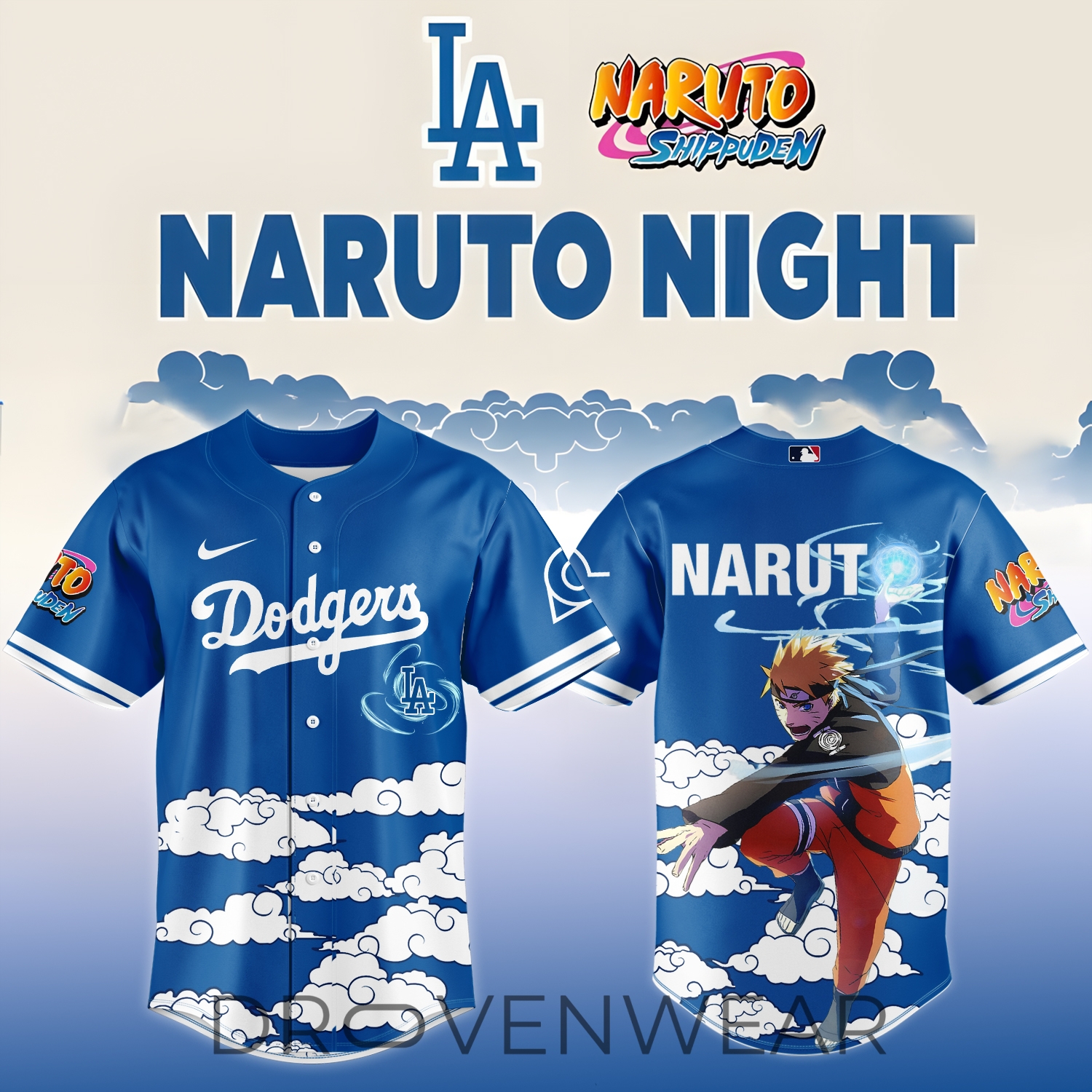 MLB ALL TEAM x Naruto Limited Jersey MLB ALL TEAM x Naruto Limited Jersey