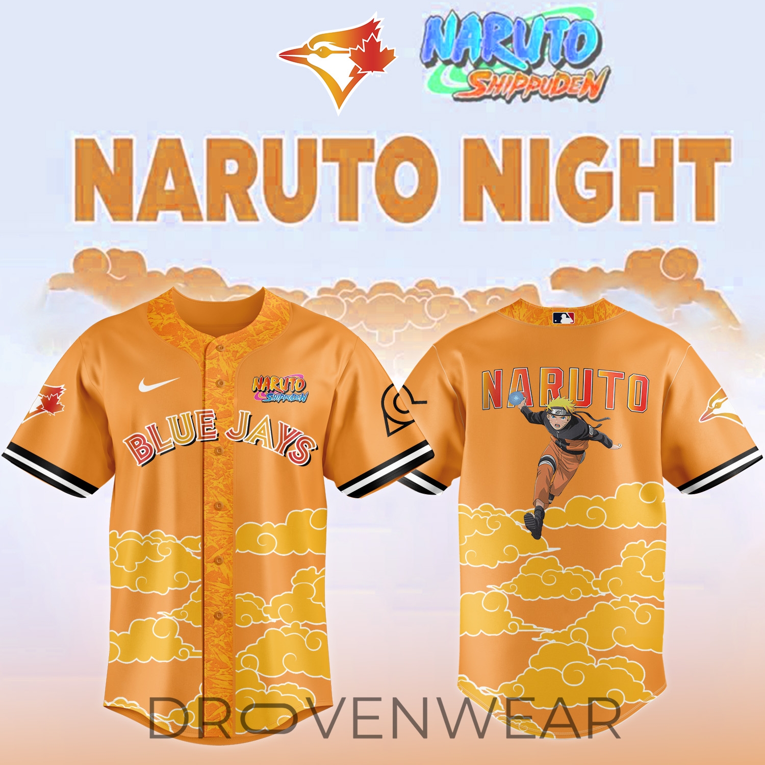 MLB ALL TEAM x Naruto Limited Jersey V2 MLB ALL TEAM x Naruto Limited Jersey V2
