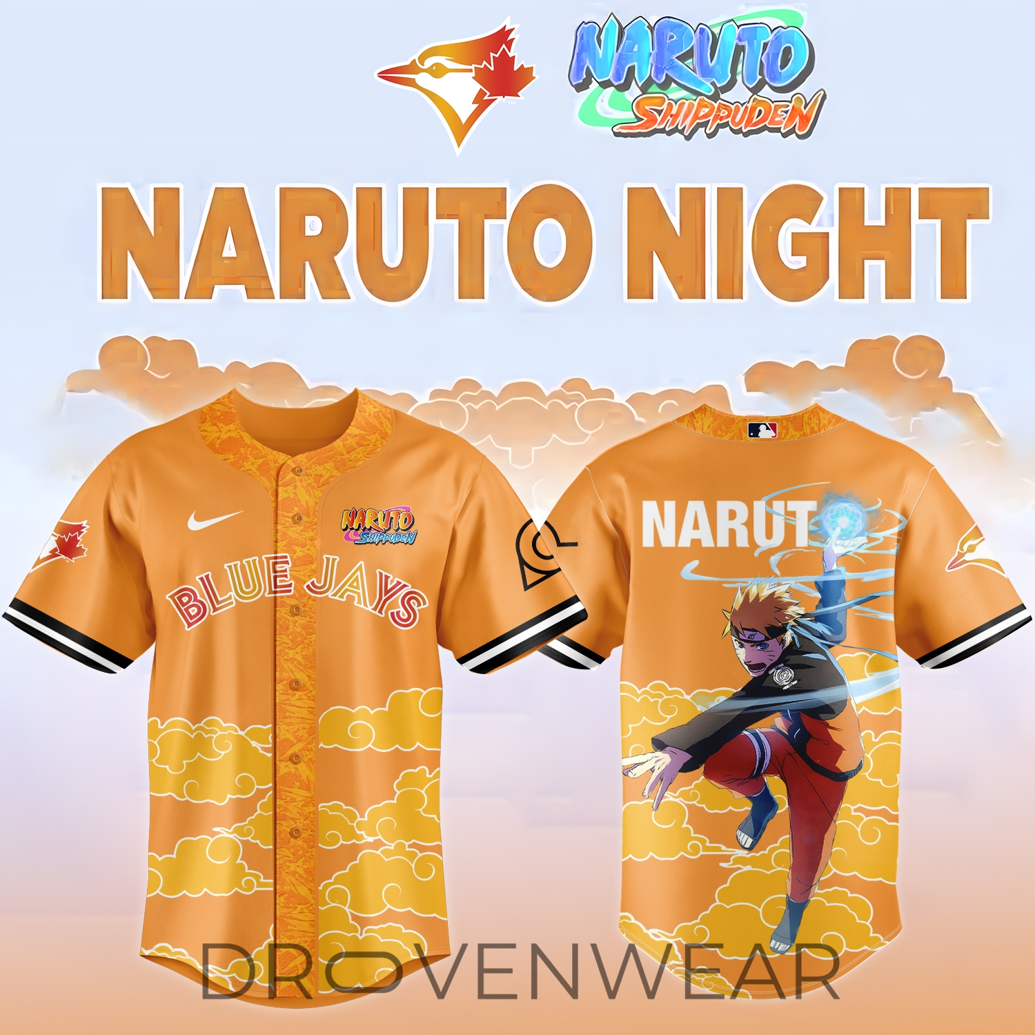 MLB ALL TEAM x Naruto Limited Jersey V3 MLB ALL TEAM x Naruto Limited Jersey V3