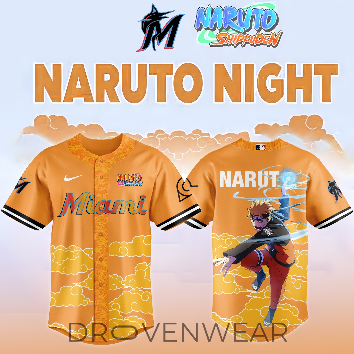 MLB ALL TEAM x Naruto Limited Jersey V3 MLB ALL TEAM x Naruto Limited Jersey V3