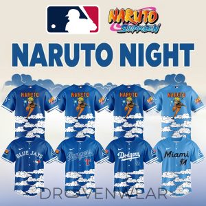 MLB ALL TEAM x Naruto Limited Jersey V4 by Drovenwear.com