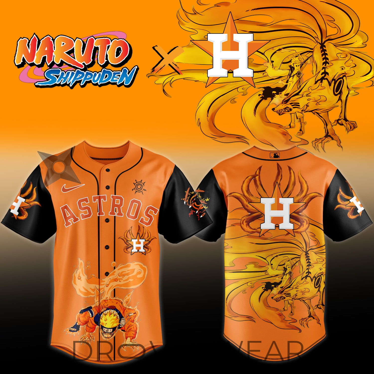 MLB ALL TEAM x Naruto Limited Jersey V5 MLB ALL TEAM x Naruto Limited Jersey V5