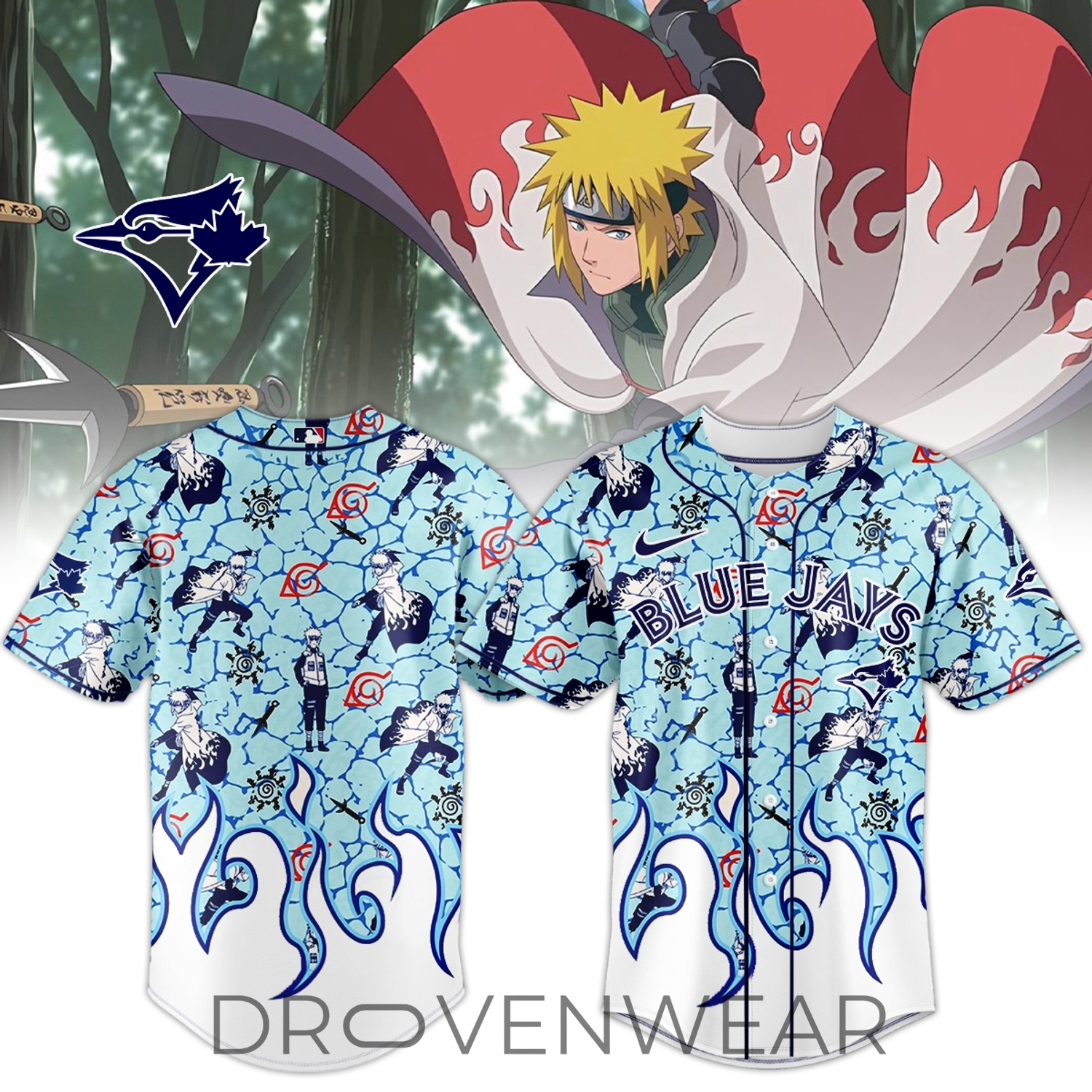 MLB ALL TEAM x Naruto “Minato” Limited Jersey MLB ALL TEAM x Naruto “Minato” Limited Jersey