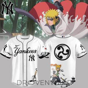 MLB ALL TEAM x Naruto Minato Limited White Jersey by Drovenwear.com