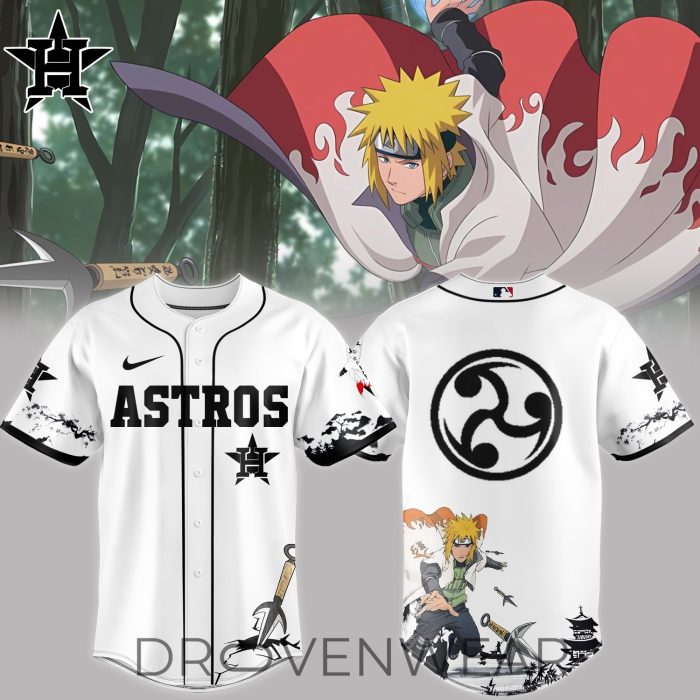 MLB ALL TEAM x Naruto “Minato” Limited White Jersey - Image 3