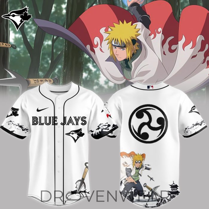 MLB ALL TEAM x Naruto “Minato” Limited White Jersey - Image 4