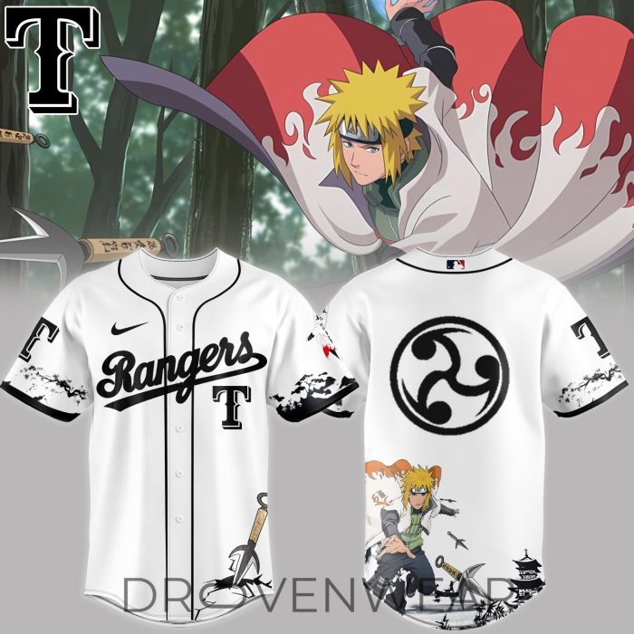 MLB ALL TEAM x Naruto “Minato” Limited White Jersey - Image 6